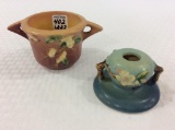 Lot of 2 Sm. Roseville Pieces