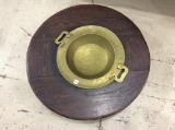 Vintage Wood Oriental Food Service Table w/