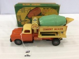 Battery Operated Cement Mixer Toy