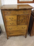 Antique Oak Chest of Drawers