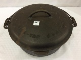 Griswold Cast Iron Pot w/ Lid Marked #10