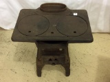 SM. Iron Stove (Approx. 19 Inches Tall X 19 1/2 X