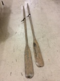 Pair of Old Boat Oars (6 Feet Long)