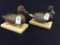 Pair of Al Pawlak Spring Valley Mallard Miniatures