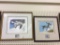 Lot of 2 Framed Signed & Number Duck Stamp