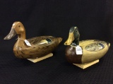 Pair of Mallards by Bud Hinck-