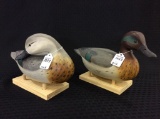 Pair of Bob Weeks Green Wing Teal (26)