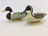 Pair of Charlie Perdew Pintail Drake & Mallard