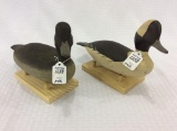 Pair of Pete Peterson Buffleheads (3-22)