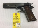 Colt 1911 US Army Semi Auto 45 Cal US Property