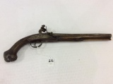 Unknown Flintlock Pirate Style Pistol