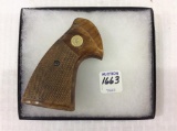 Pair of Vintage Wood Colt Pistol Grips