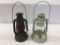 Lot of 2 Deitz Lanterns-One Marked