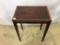 Sm. Wood Occasional Table (22 Inches Tall & 18 X
