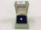 14 K Yellow Gold Ring Contains One Diamond Set