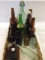 Collection of 14 Various Old Bottles Including