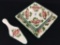 Hand Painted Italy Server Plate (10 Inch Square/