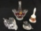 Lot of 4 Glassware Pieces Including