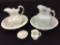 2 Iron Stone Pitcher & Bowl Sets Including One