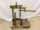 Primitive Yarn Winder (Approx. 32 Inches Tall)