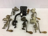 Lot of 6 Various Grinders & Food Choppers