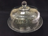 Glass Pedestal Cake Stand w/ Dome