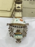 Antique Hanging Electrified Kerosene