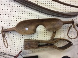 Pair of Primitive Wood Pieces Including