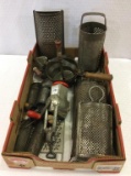 Lg. Group of Various Graters