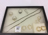 Collection of Ladies Sterling Silver Jewelry