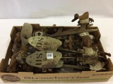 Collection of Vintage Skates Including