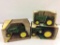 Lot of 3 John Deere 1/16th Scale Tractors by Ertl