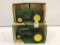 Lot of 2 John Deere 1/16th Scale Tractors