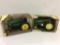 Lot of 2 John Deere 1/16th Scale Tractors