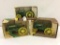 Lot of 3 John Deere 1/16th Scale Tractors by Ertl