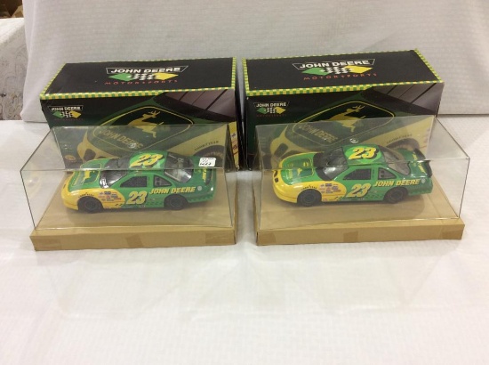 Lot of 2 John Deere 1/18th Scale Precision