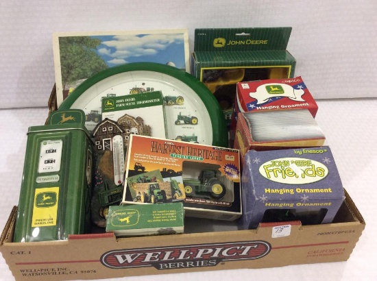 Group of John Deere Collectibles-Most w/ Boxes