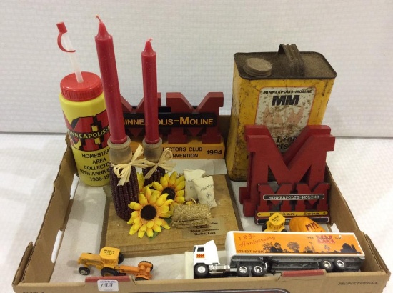 Group of Minneapolis Moline Items Including
