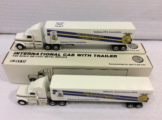 Lot of 2-1/64 Scale Die Cast Metal Replica