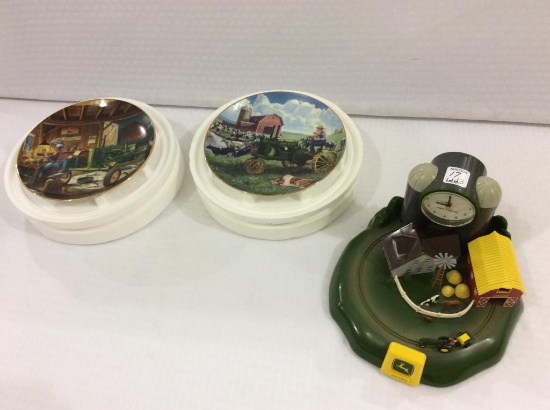 Lot of 3 John Deere Collectibles Including
