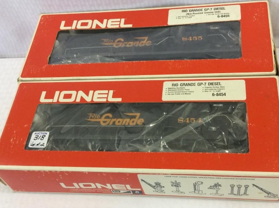 Lot of 2 Lionel Rio Grande GP-7 Diesel Engine