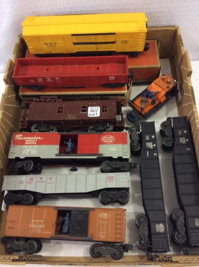 Lot of 9 Various Lionel Train Cars