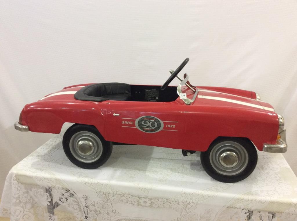 state farm 90th anniversary pedal car