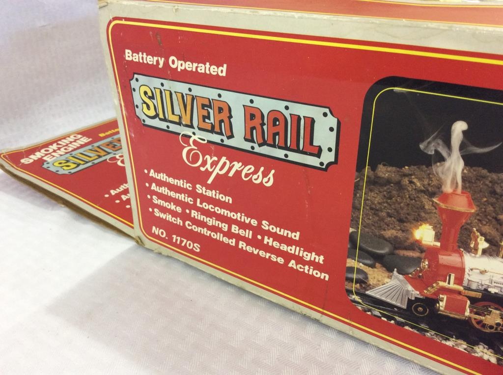 silver rail express train set