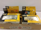 Lot of 7 Caterpillar Die Cast Metal-Most in Boxes