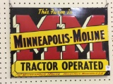 Tin SIgn-This Farm is Minneapolis-Moline