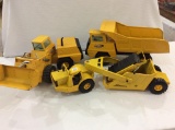 Lot of 3 Lg. Nylint Construction Toys