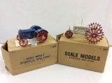 Lot of 2-1/16th Scale Model Iron Wheel Toy