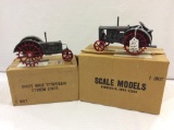 Lot of 2- 1/16th Scale Iron Wheel Case Toy
