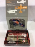 Lot of 2 Die Cast Airplane Banks in Boxes
